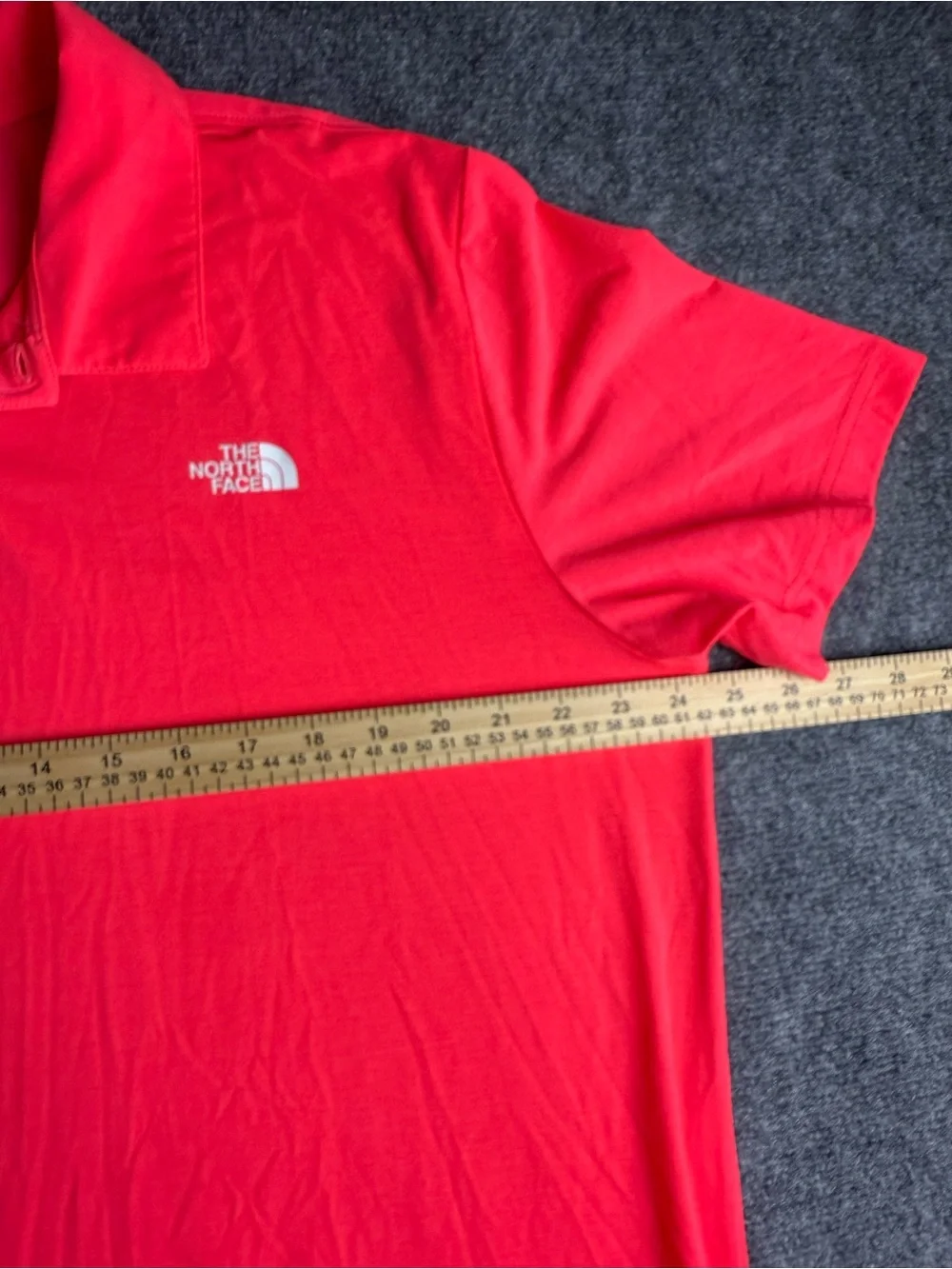 The North Face Men's XL Bright Hot Pink Short-Sleeve Polo Flashdry